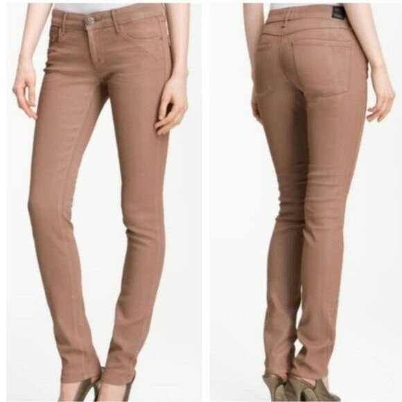 tan coated jeans